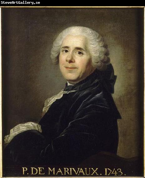 Jean Baptiste van Loo Portrait of Pierre Carlet de Chamblain de Marivaux